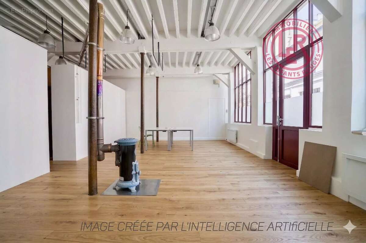 Paris 11ème - folie-méricourt  - loft atelier - photo 3