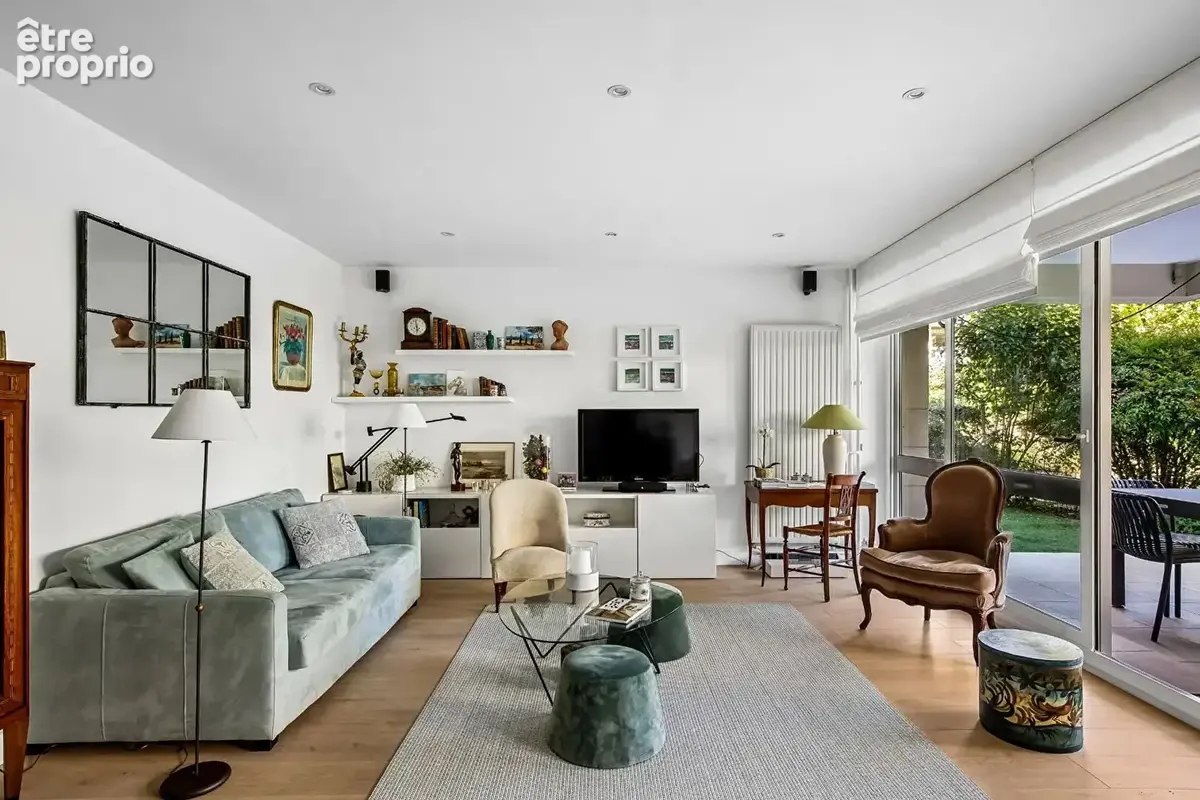 Bas de chatou - quartier brimont - appartement 4/5 pieces de 103 m² - terrasse et jardin 63 m² - 12 mn rer - photo 2