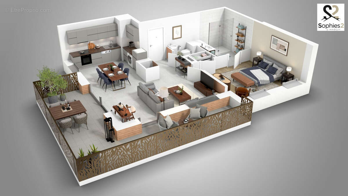Appartement à CLAIX