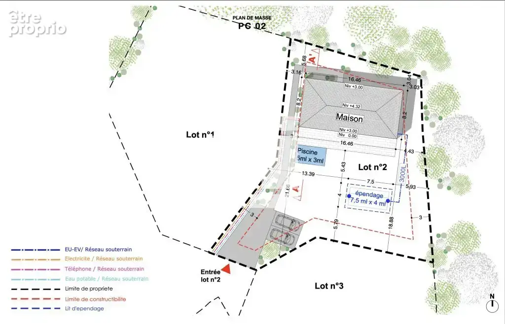 Terrain constructible 900m² - Permis de construire accépté - photo 5