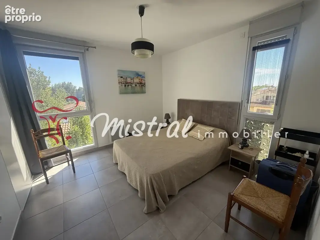 Aigues mortes appartement recent 2 chambres, terrasse, parkings vue camargue - photo 9
