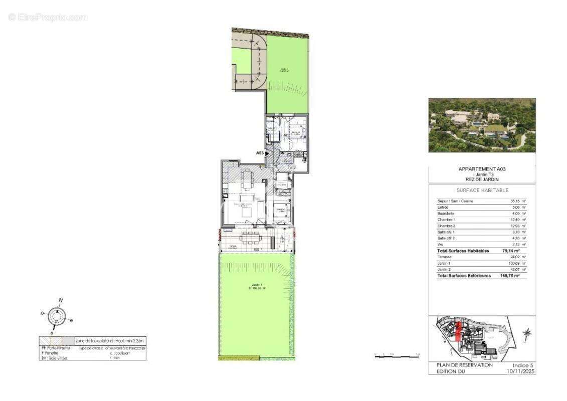 sainte maxime - T3 avec jardin de 167 m² à quelques pas des plages - photo 3