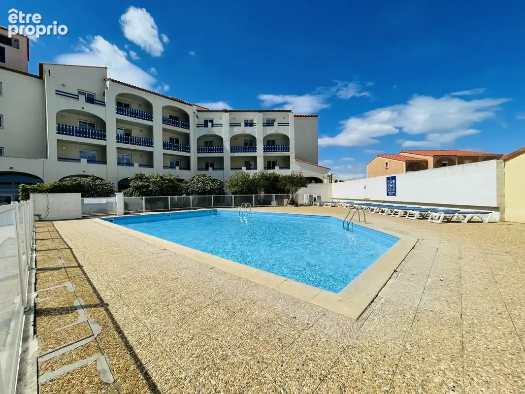 Le Barcarès Lmnp Studio cabine 4 pers résidence 3 étoiles piscine et accès direct plage ! - photo 4