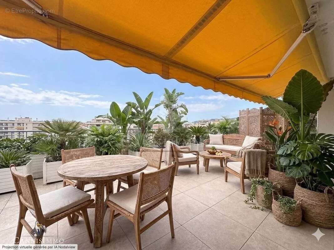 Appartement 4p toit terrasse le cannet - photo 2