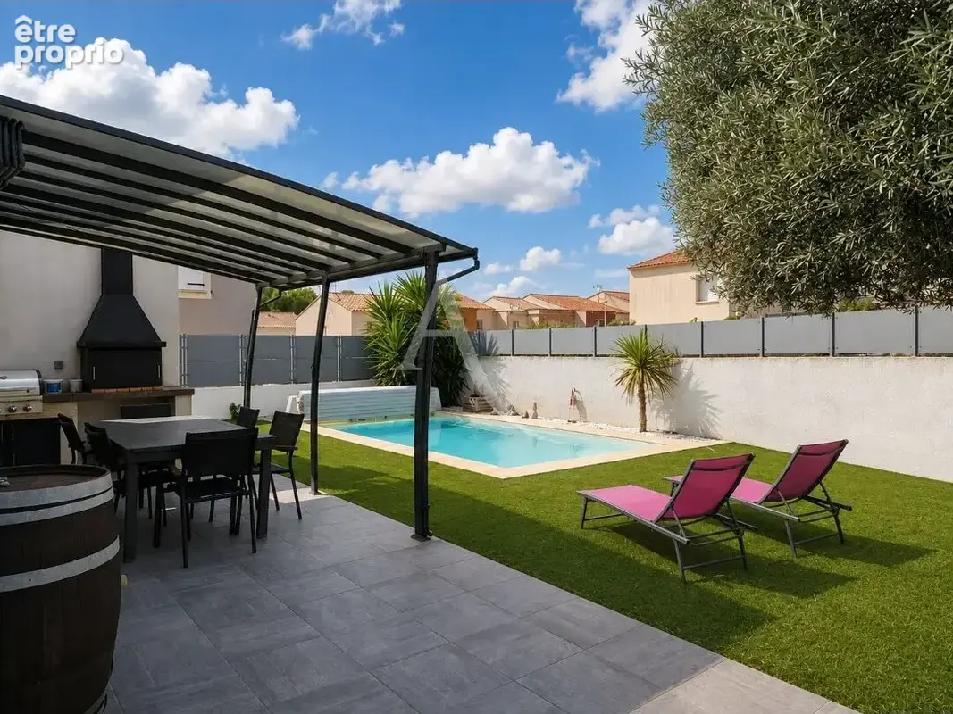 Maison Poussan 5 pièce(s) 136 m2 + piscine+ jardin+ garage - photo 11