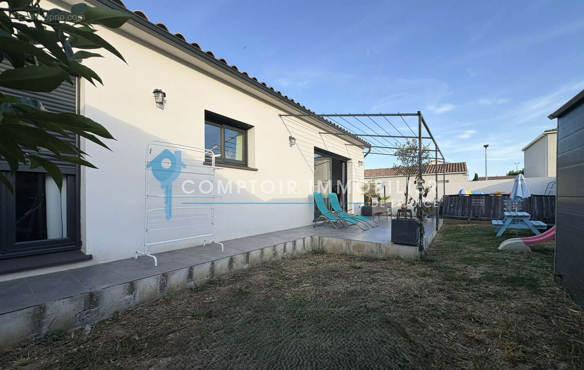 DEPT-30-A VENDRE-MEYNES Belle Villa de plain pied RT2012 agréable et lumineuse - photo 3