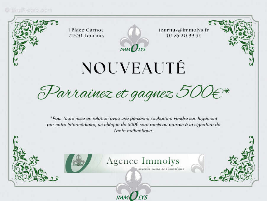 Appartement à CUISERY