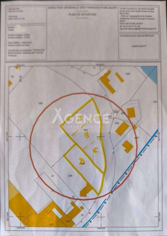 Terrain à AIRE-SUR-LA-LYS