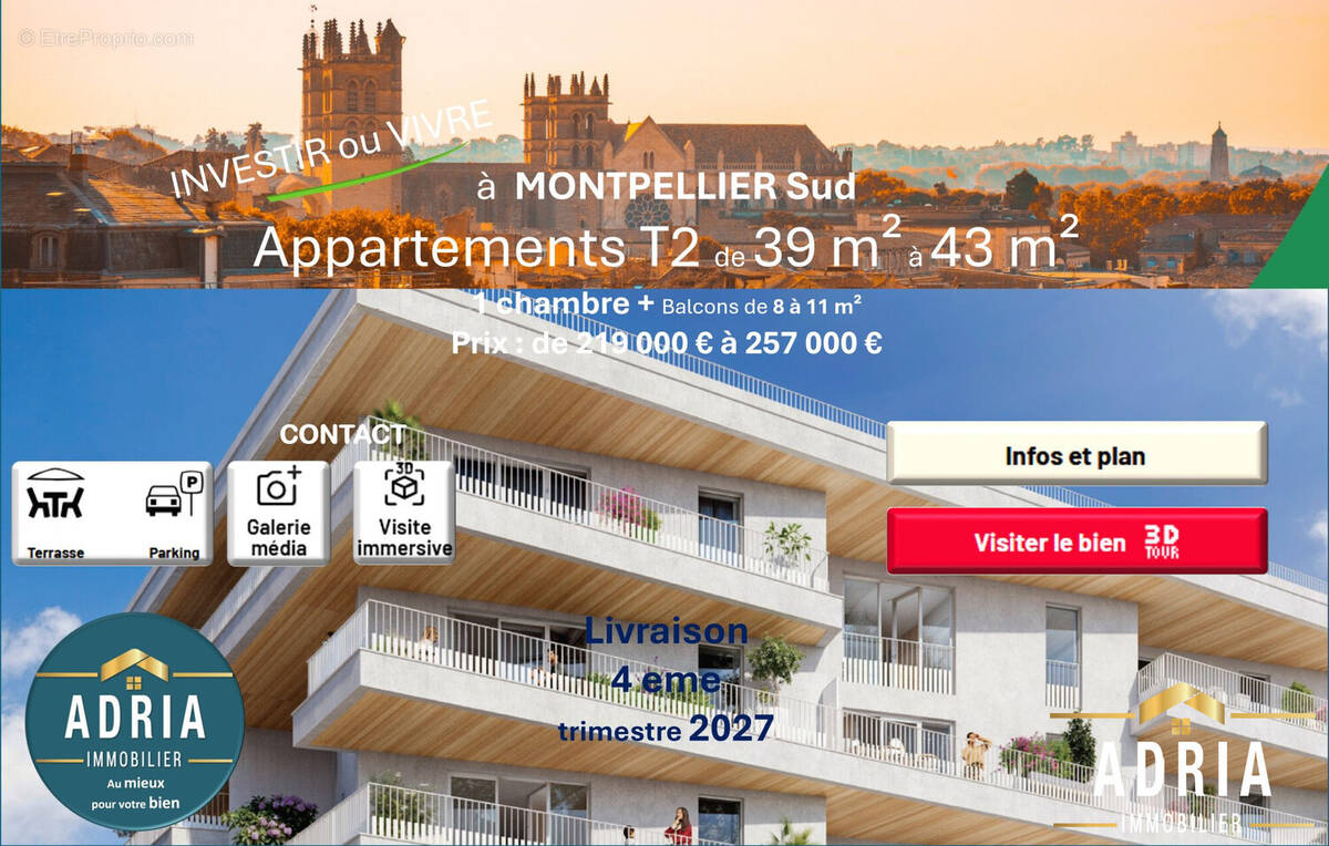 Appartement à MONTPELLIER