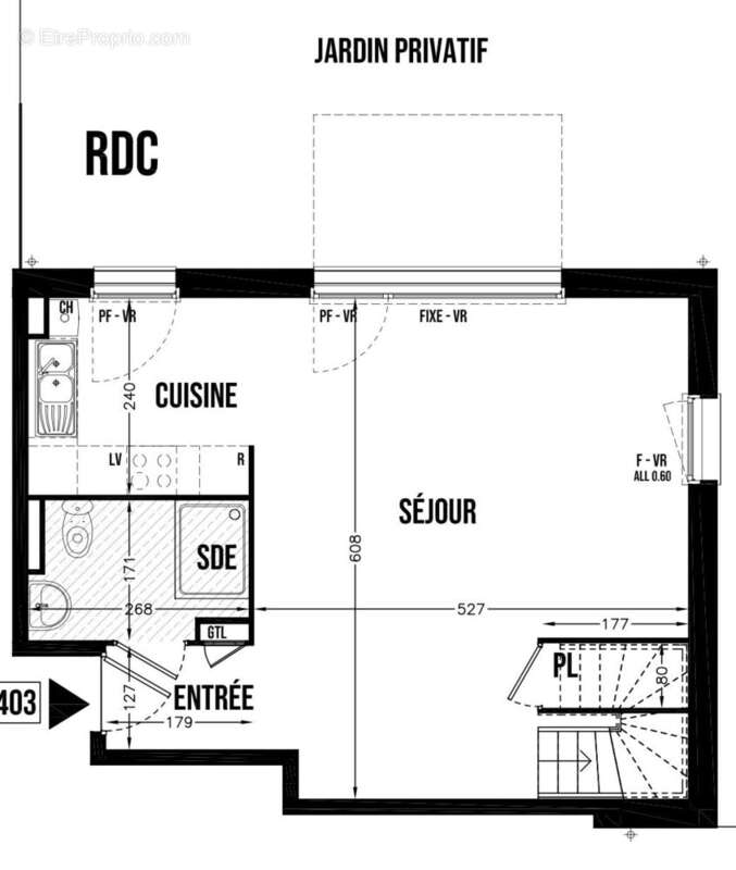 Maison à EQUEURDREVILLE-HAINNEVILLE