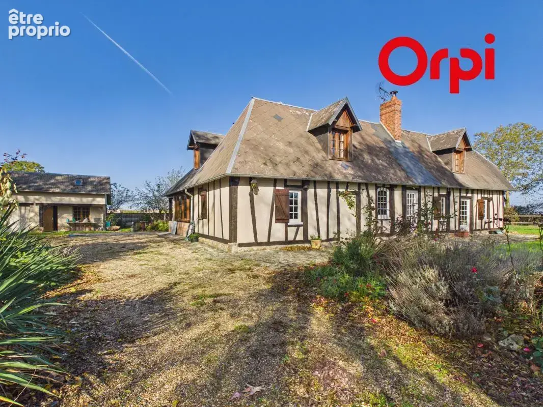 Maison normande à vendre à 15 minutes de Bernay sur 3.7 hectares de terrain - photo 2