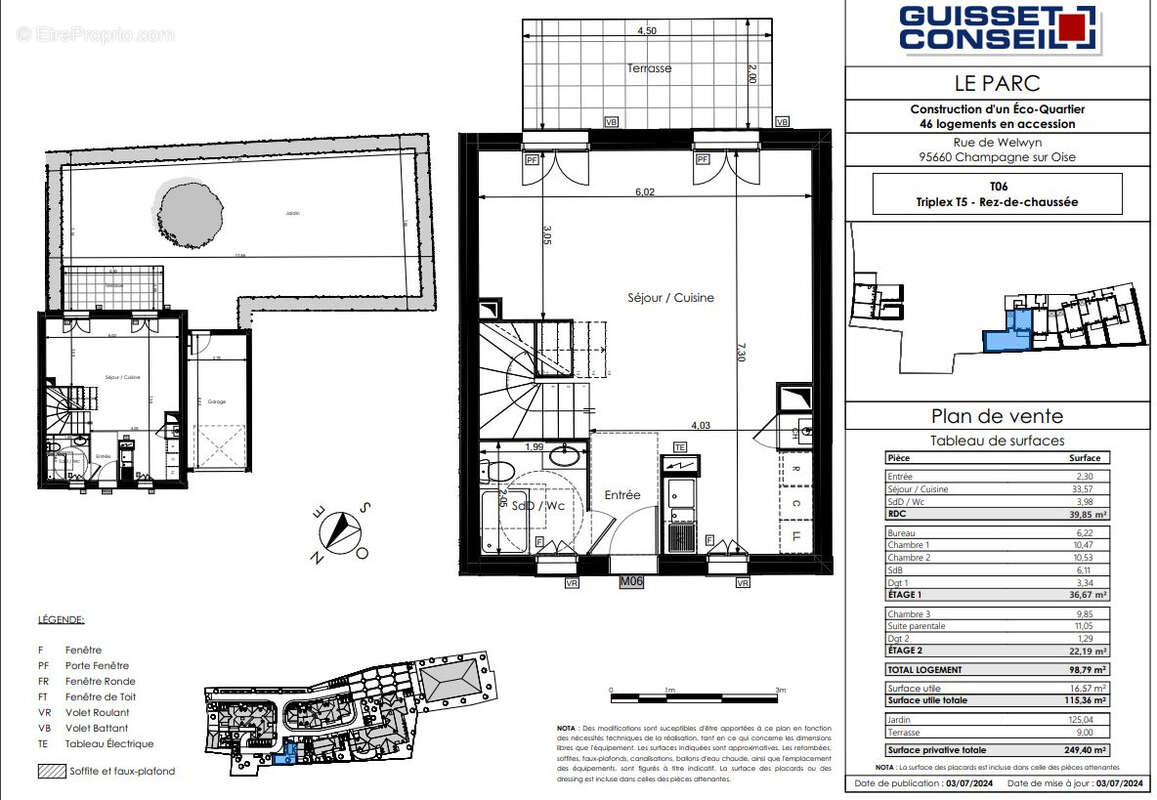 Maison à CHAMPAGNE-SUR-OISE