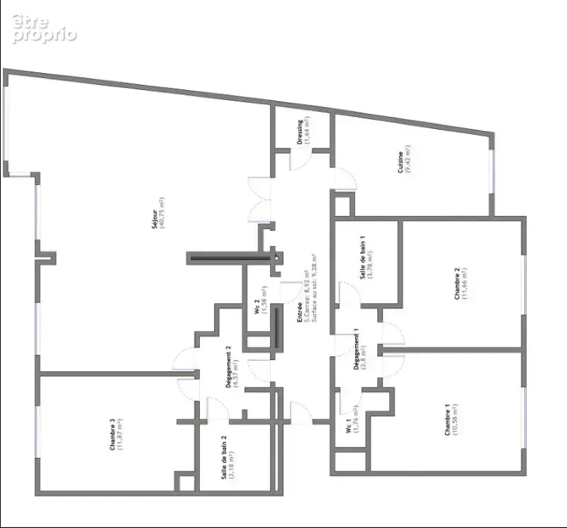 Appartement familial - 4 pièces 112 M² avec balcons PARIS 12 - photo 13