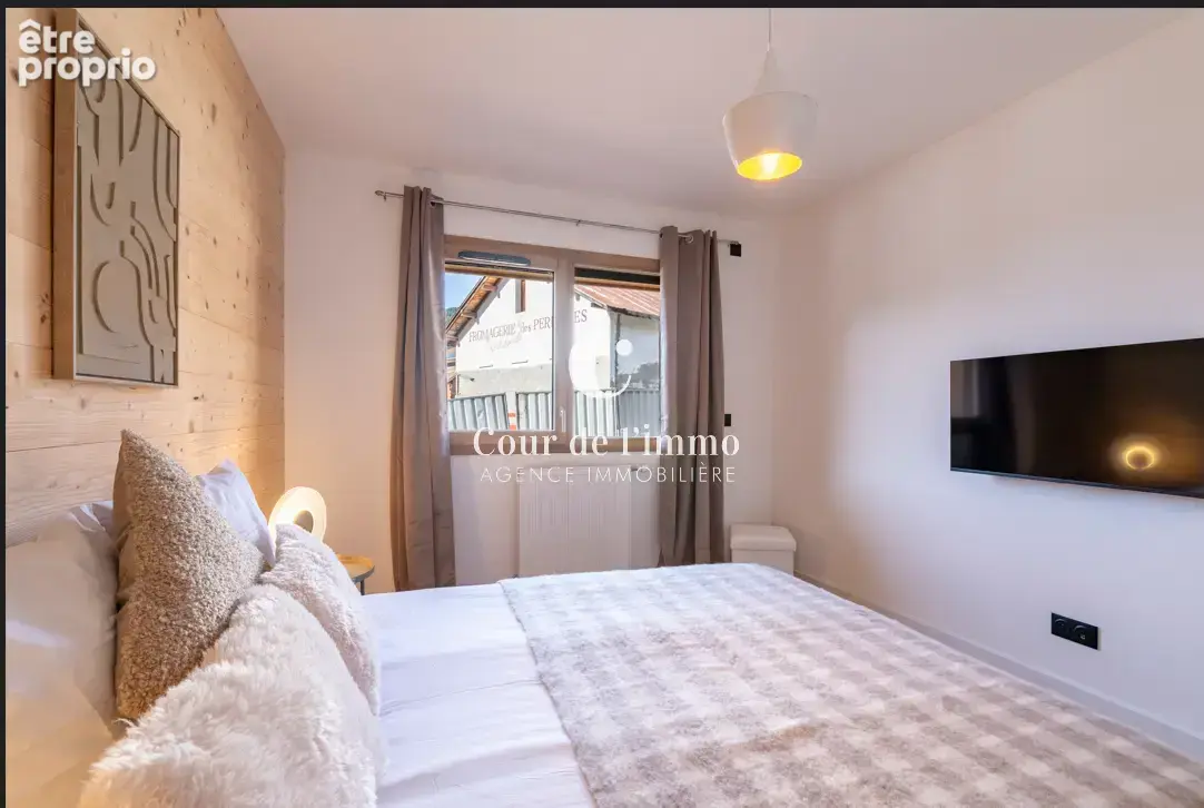 Les gets - appartement rez de jardin 4 chambres - 3 salles de bain meuble a vendre - photo 8