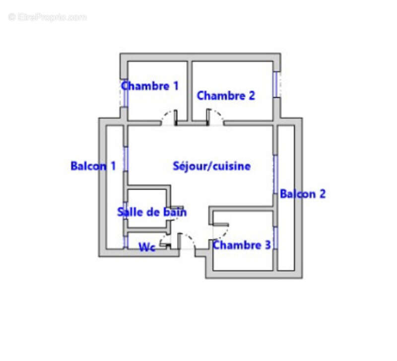 Appartement à SAINT-MARTIN-D'HERES