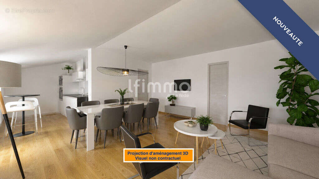 t4 86 m² centre Narbonne dès 800€/m2 - photo 2