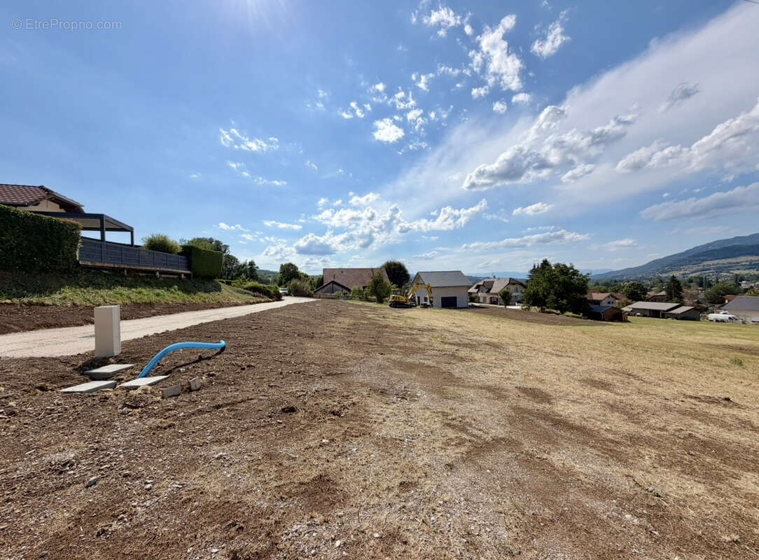Magnifique terrain constructible viabilisé  viuz en sallaz de 1423m2 - photo 3