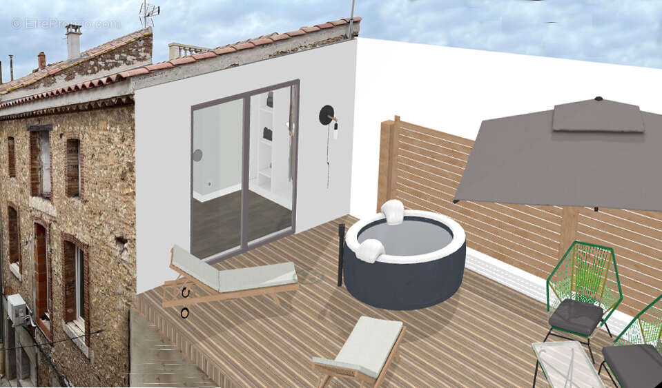 Maison rénovée 120 m² + studio indépendant - possibilité toit-terrasse - proche commerces - 140 000  luc sur orbieu - photo 11