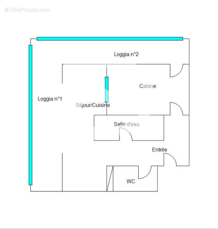 Appartement à LA GRANDE-MOTTE
