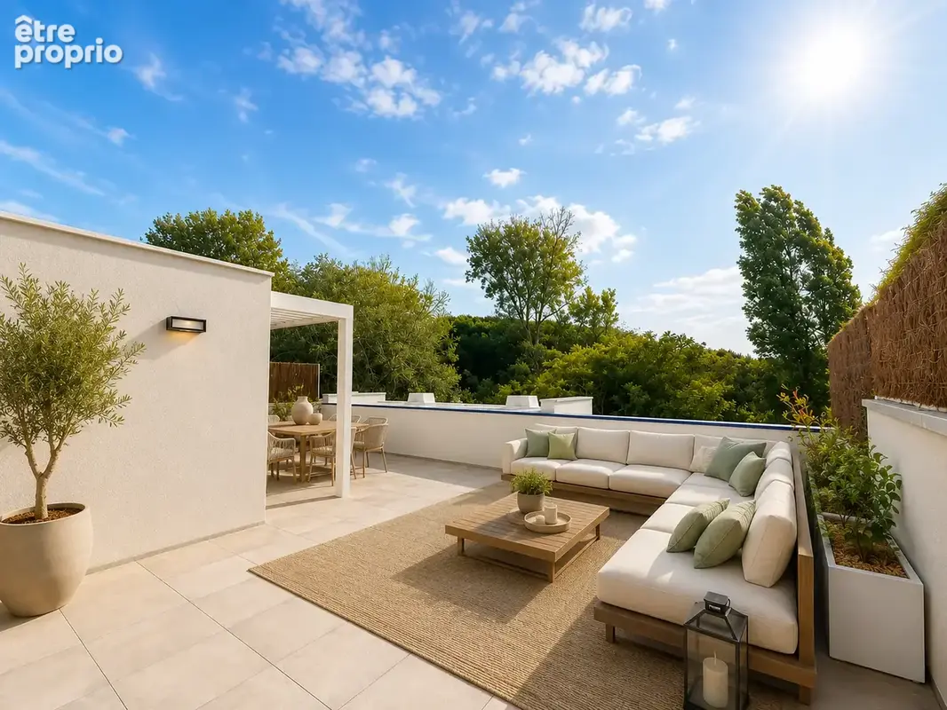 Dernier étage avec rooftop de 87 m2 à 200 mètres de la plage - photo 2