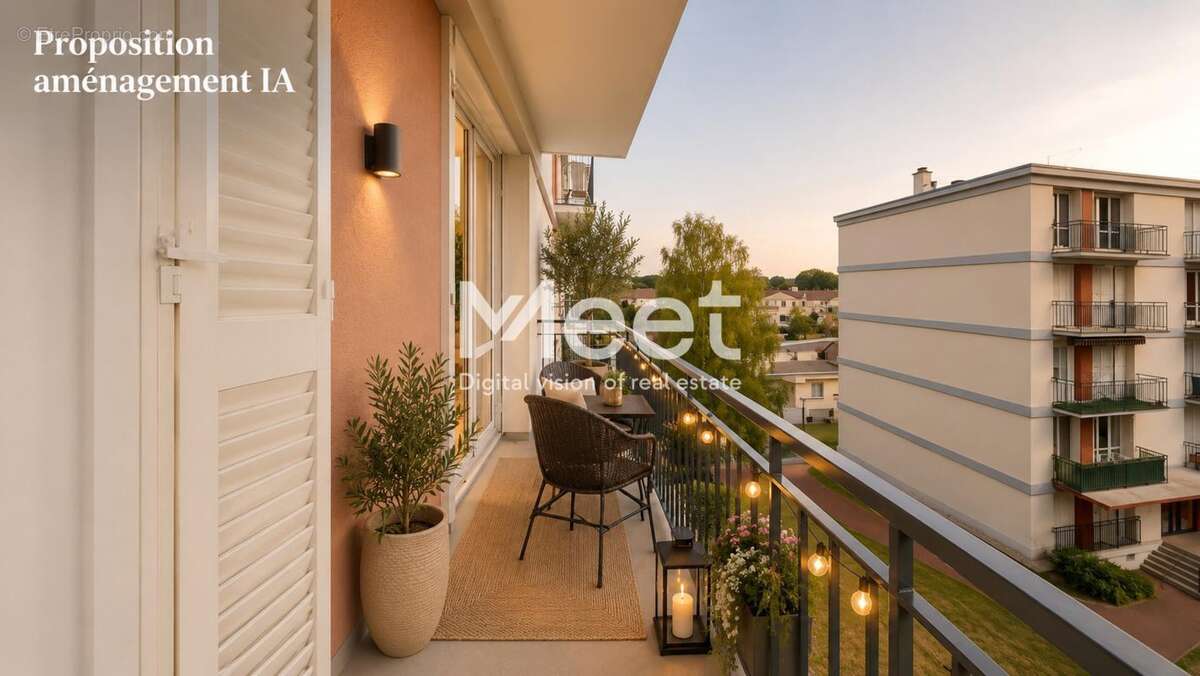 Appartement - 61,67m2 - 2 chambres - balcon - parking - photo 17