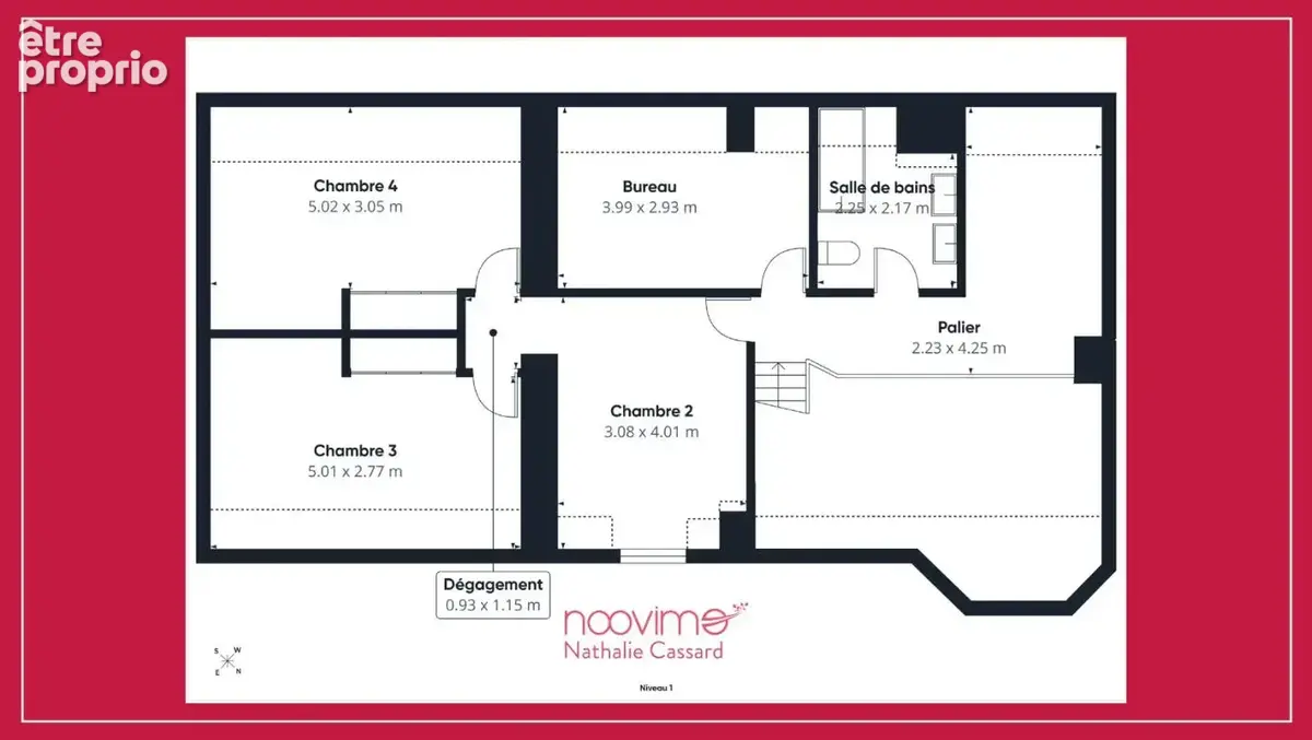 LES TOUCHES   Maison familiale 116 m2   4 chambres et Bureau - photo 14