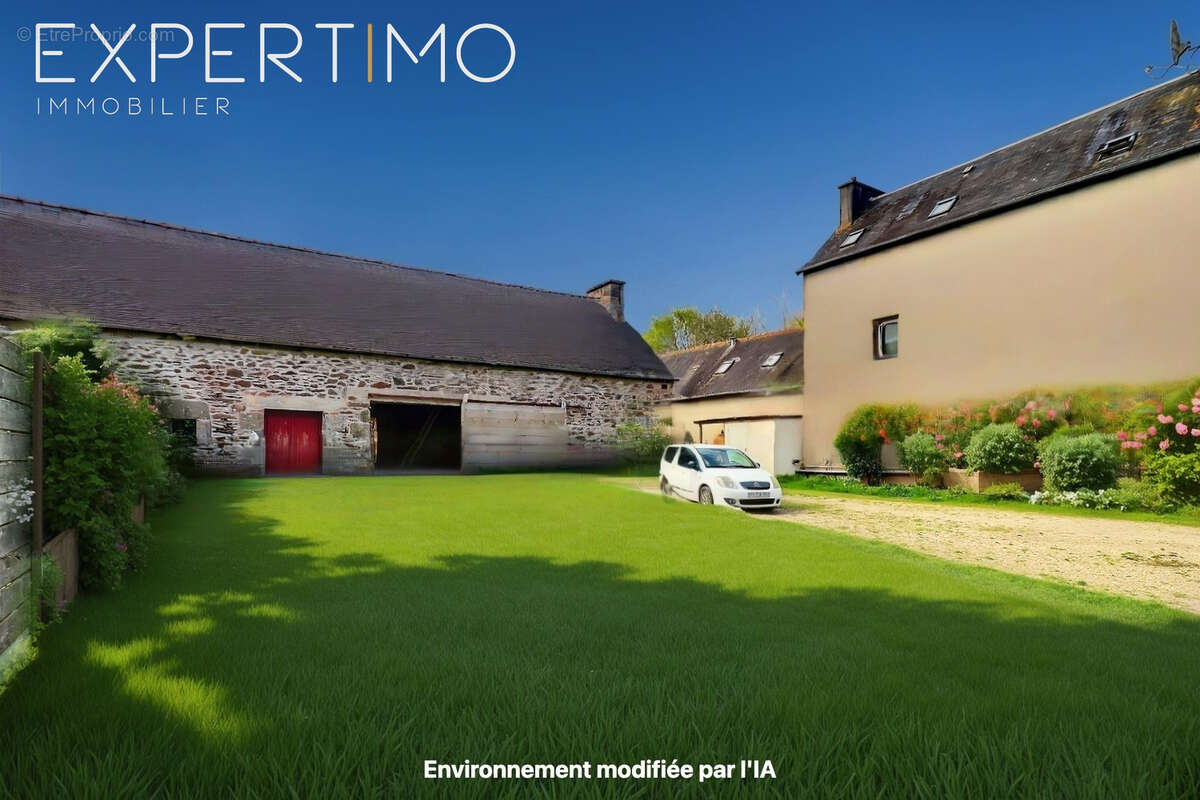 Hangar de 400 m2, dépendances et longère à rénover sur 1 573 m2   Fort potentiel à L’Archantel - photo 10
