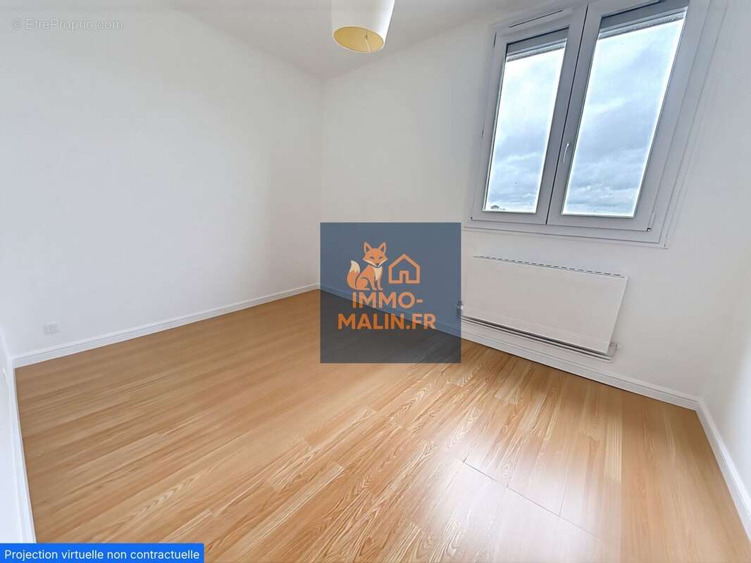 Chambre vide - Appartement à BAGNOLET