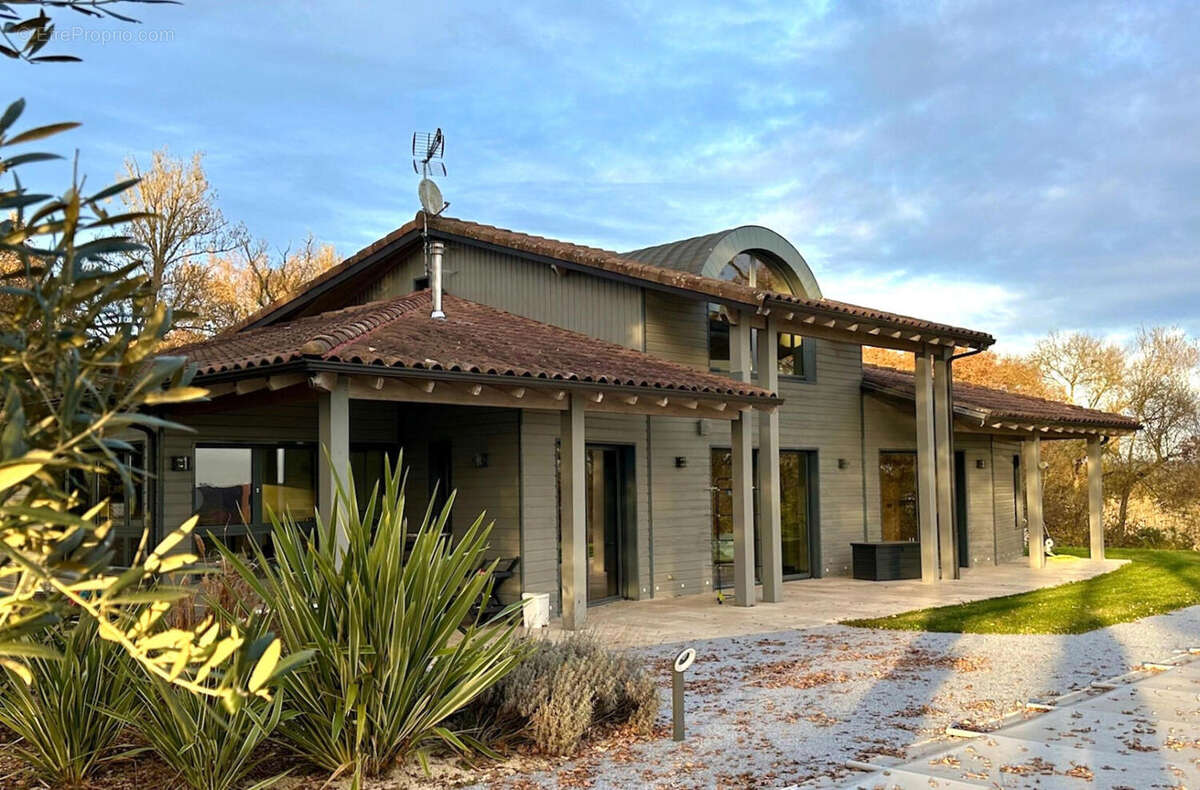 façade sud3 - Maison à MAUVEZIN