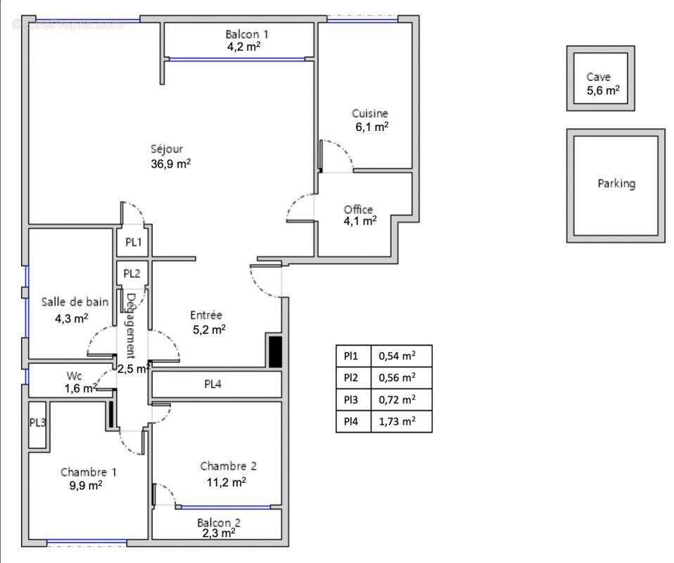 Appartement à SAINT-CLOUD