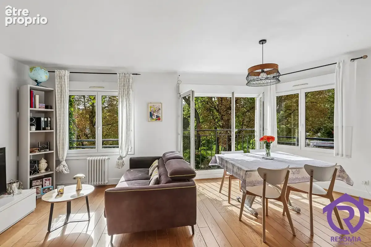 Appartement Vanves 5 pièces 81 m2 - vue sur Parc - photo 3
