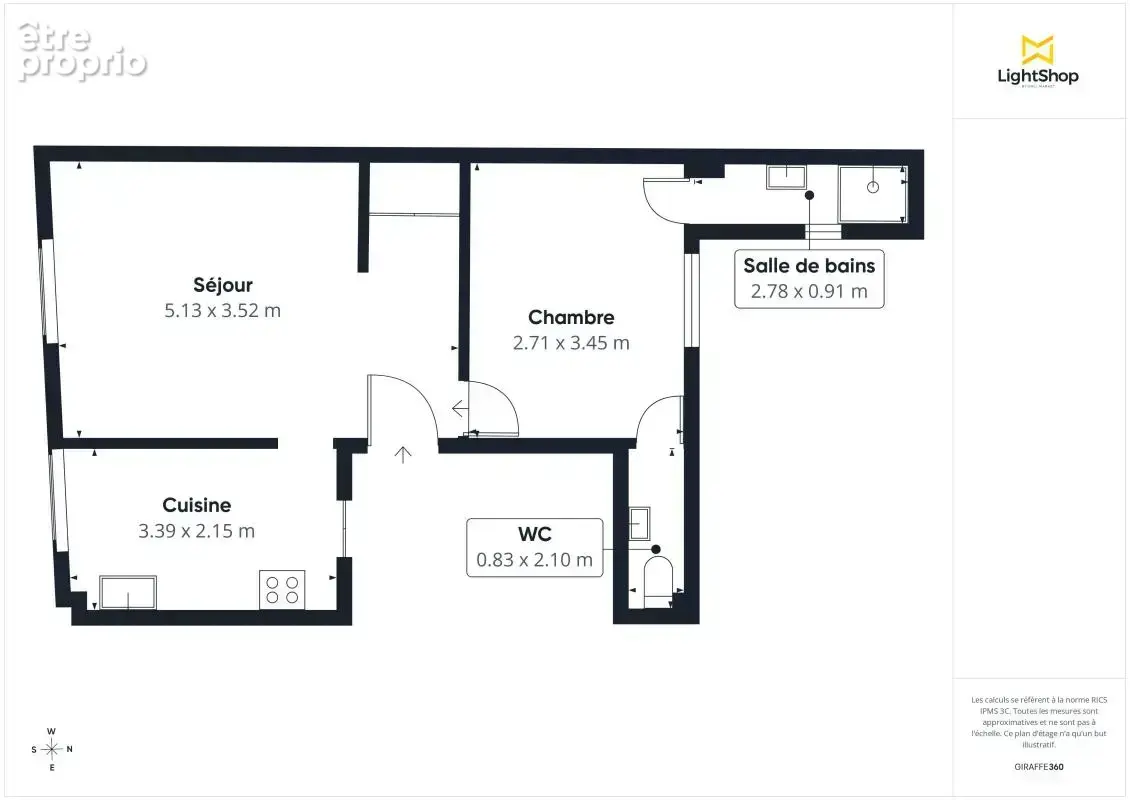 Appartement 2 pièces de 38 m² traversant - Profession libérale possible - Rue Louis Rolland - Montrouge - photo 3