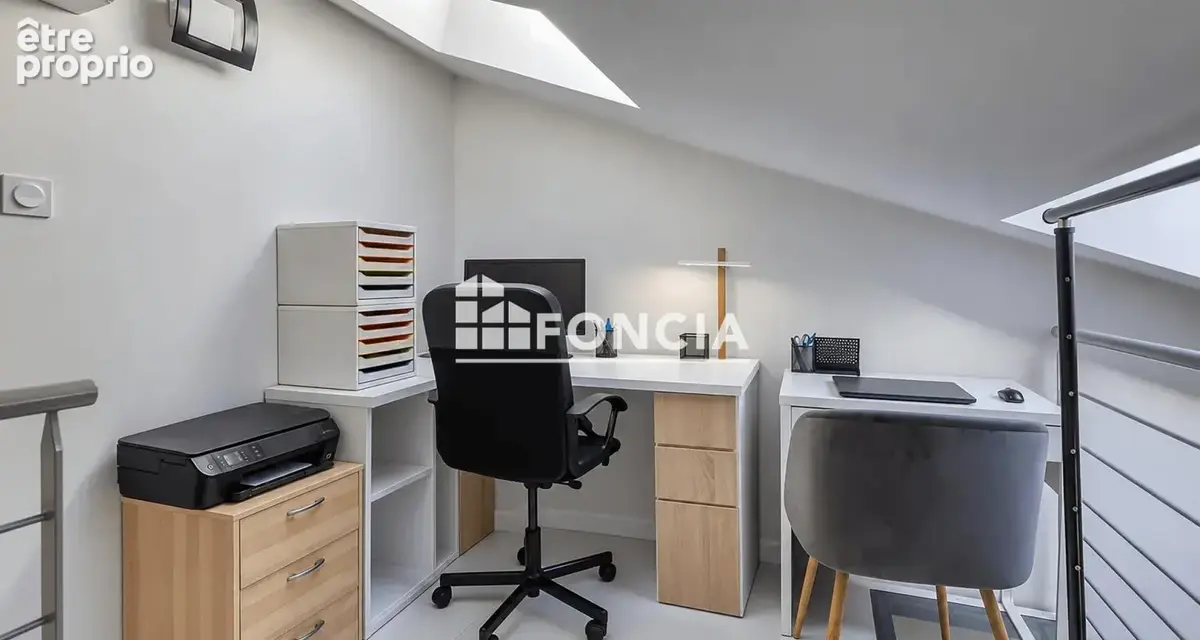 Crolles – t4 duplex atypique avec jardin de 90 m² – vue dent de crolles - photo 13
