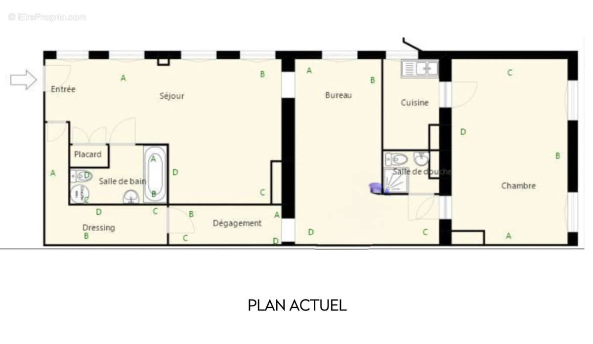 Appartement à PARIS-3E