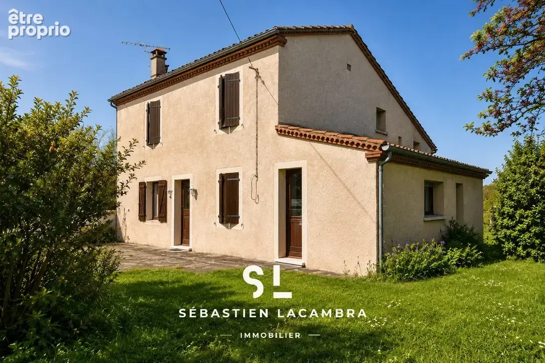 Puygouzon   maison de caractère 186 m2 + terrain a batir   2 045 m2 - photo 4