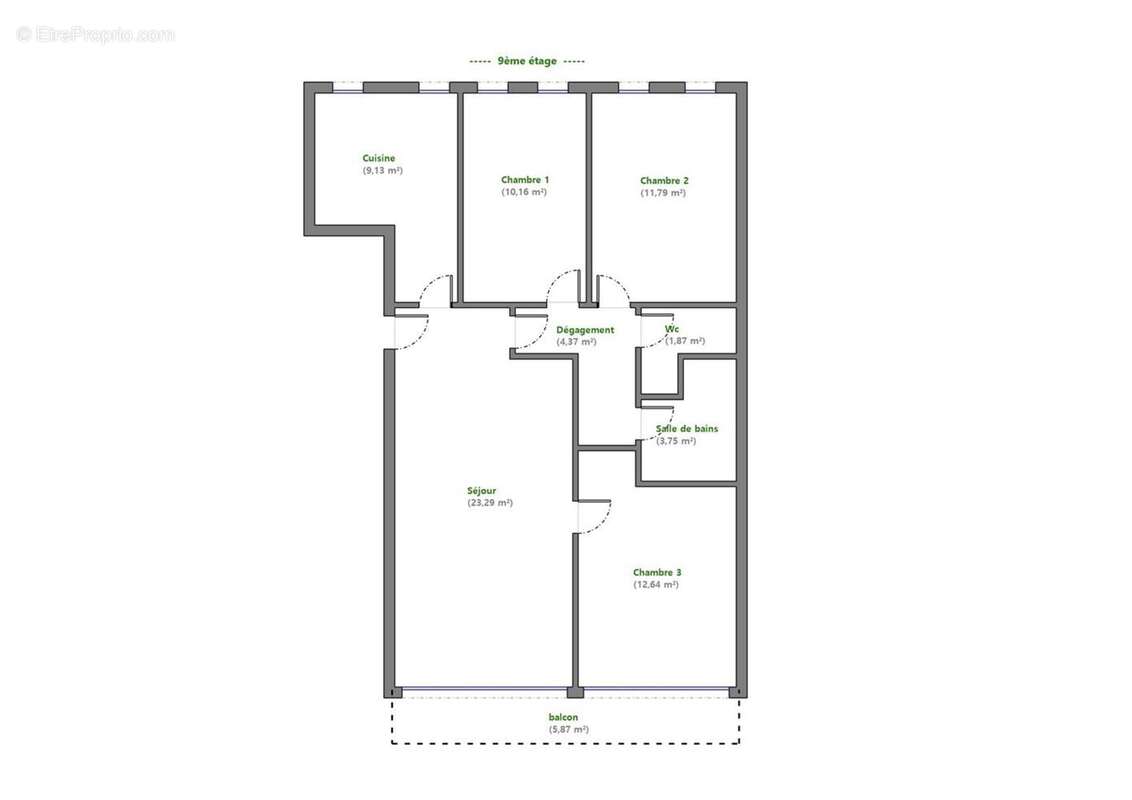 Photo 6 - Appartement à BOULOGNE-BILLANCOURT