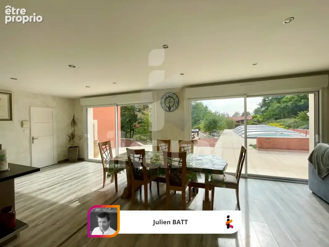 Exclusivité peyrins - villa  220 m2 avec piscine - photo 6