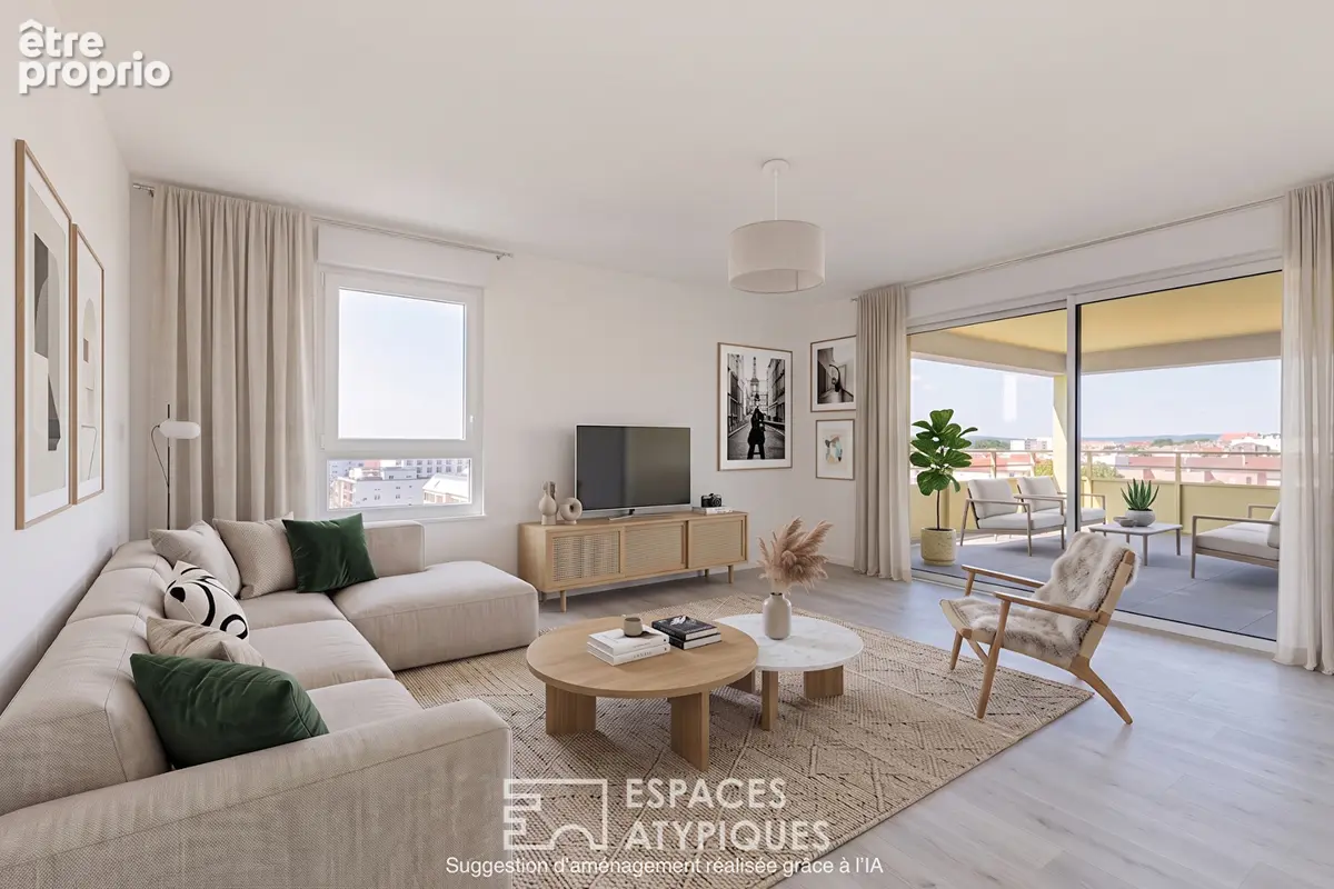 Dernier étage avec terrasses et vue dégagée - photo 3