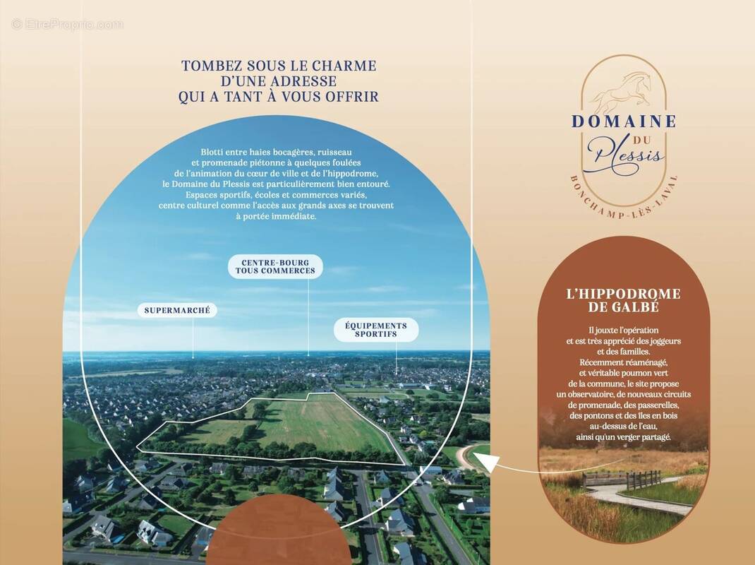 Terrain à BONCHAMP-LES-LAVAL