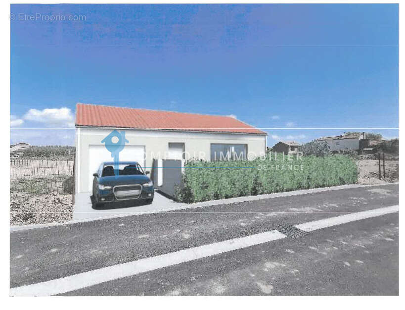 Dpt Hérault 34, A vendre à Nissan lez Enserune 34440, maison neuve plain pied T4 de 88 m2 avec garage - photo 8
