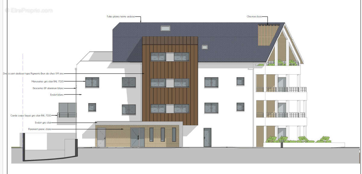 Petite résidence de charme de 12 appartements vendus neufs , été 2027, quartier calme et résidentiel - photo 14