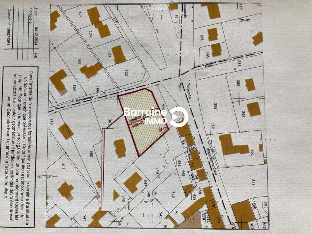 Terrain à PLOUGOULM