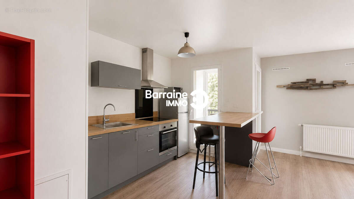 A vendre- lorient lanveur- appartement 3 chambres de 78 m²- garage et patio - photo 8
