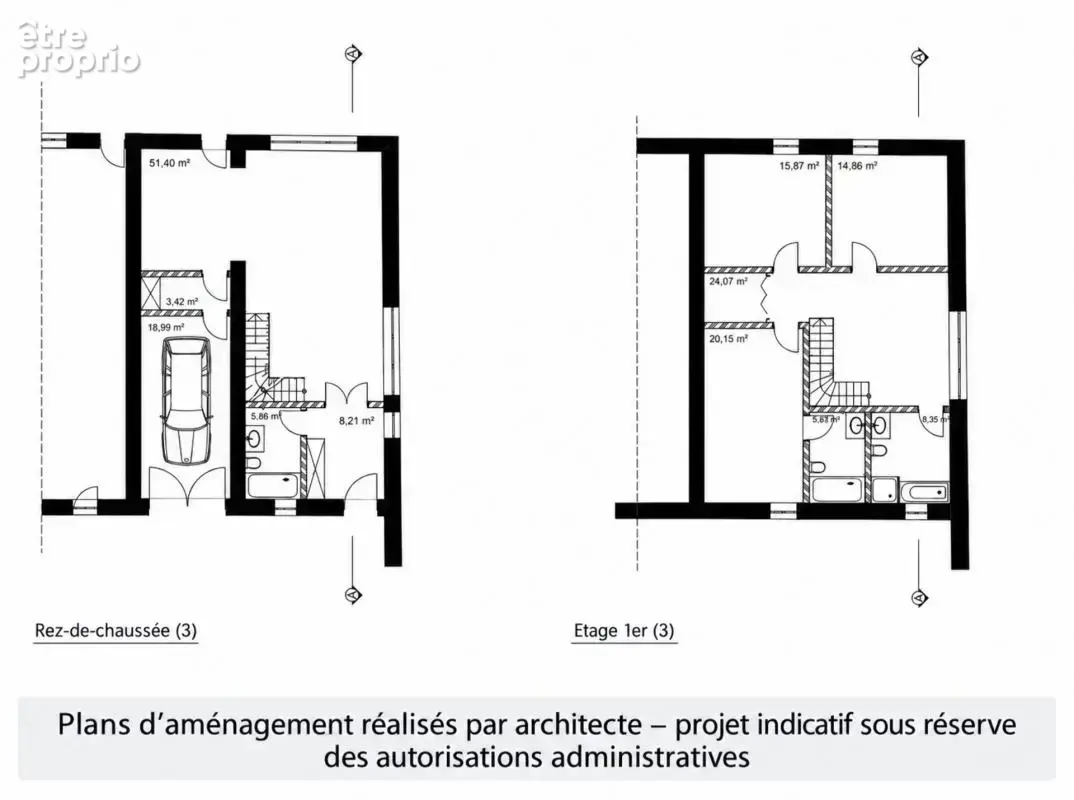Grange à rénover avec permis de construire déposé – Ballon 01 - Valserhône - photo 10