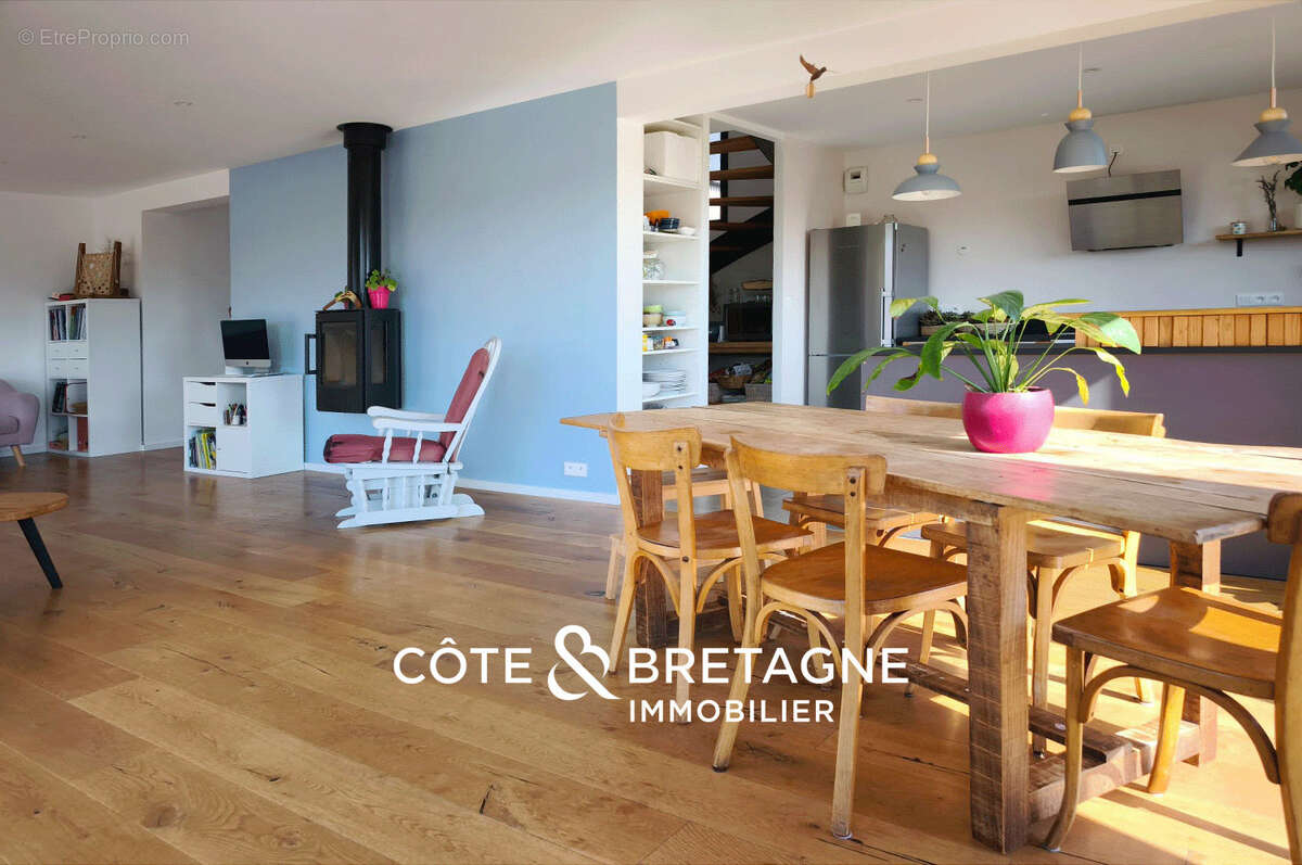 Maison contemporaine vue mer a loguivy-de-la-mer - ploubazlanec  réf : 2026155 - photo 4