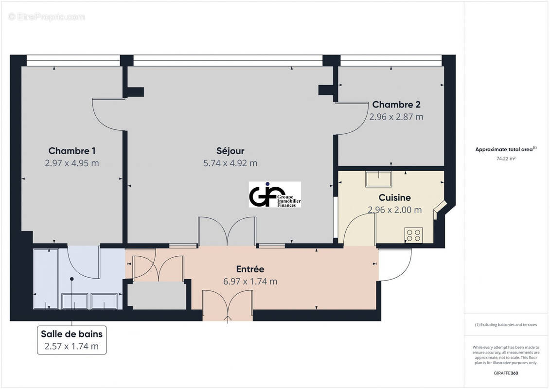 Appartement à PARIS-16E