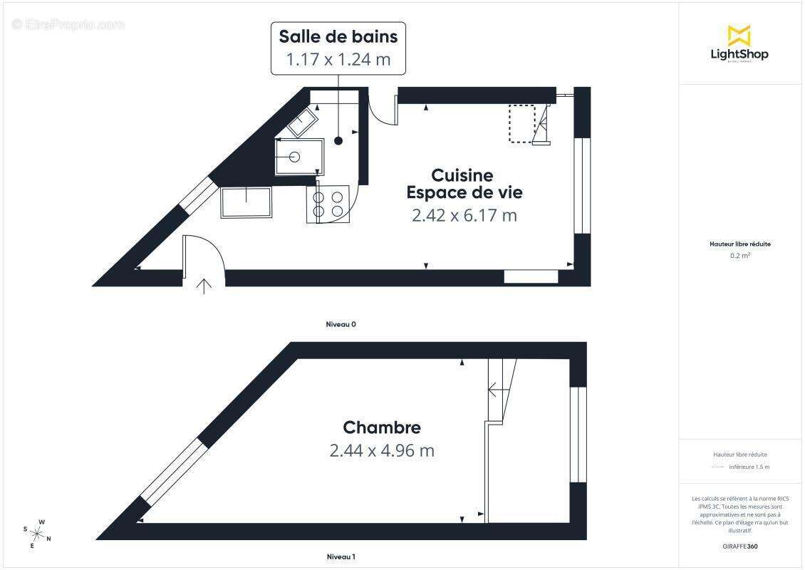 Appartement à PARIS-2E