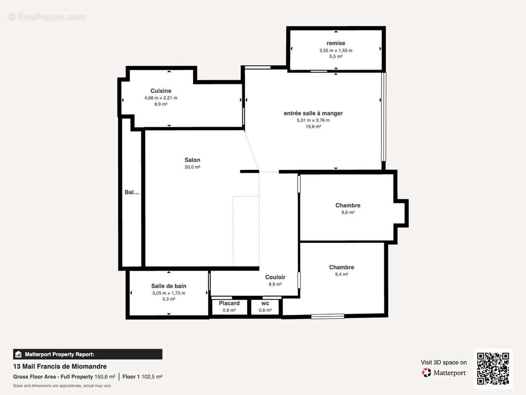 Appartement à TOURS