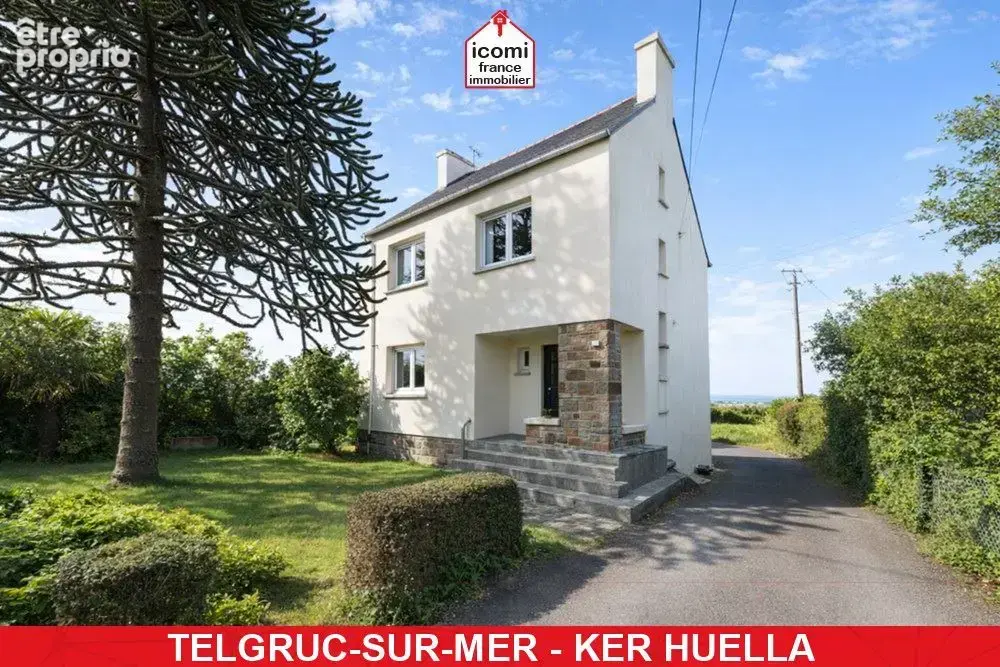 Finistere - telgruc-sur-mer (29560) - a vendre - maison 124 m2 carrez (164 m2 utiles) - 3 chambres ( 6 possibles)  - vue mer - j - photo 3