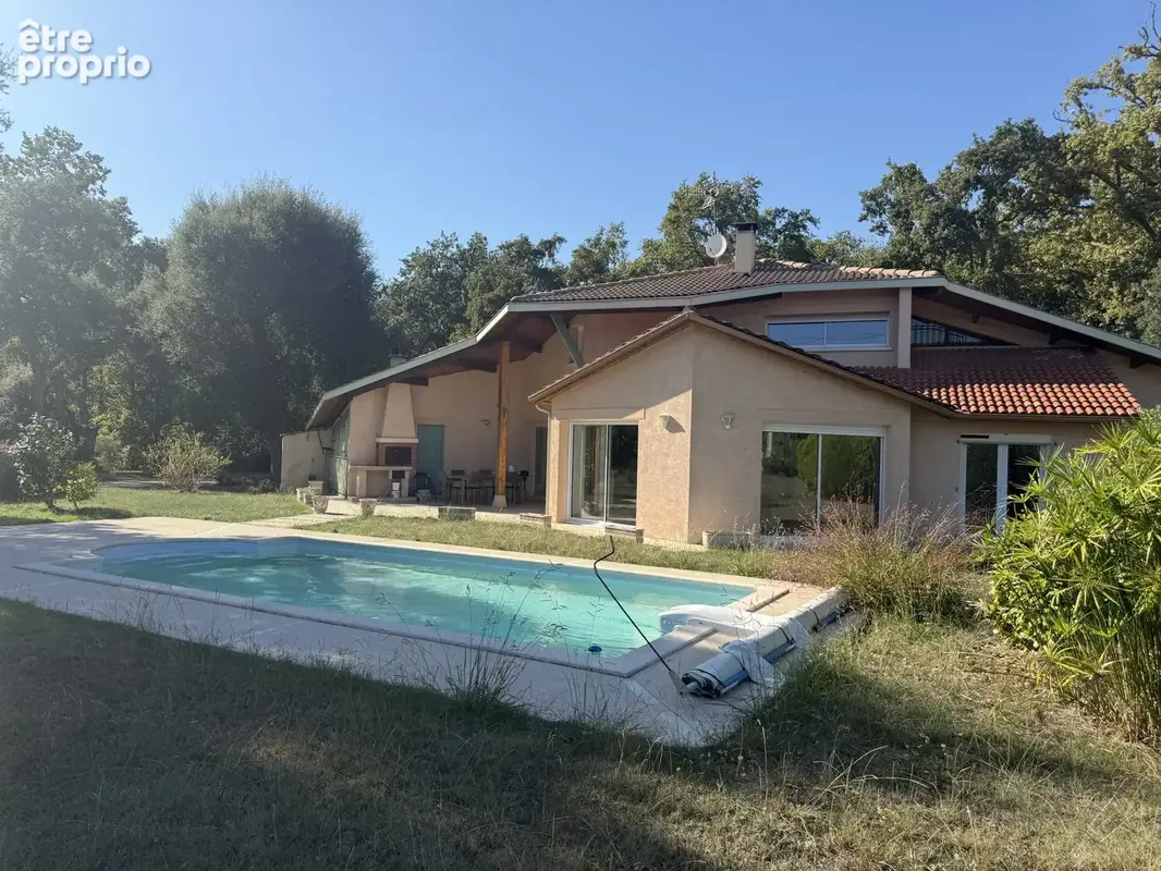Maison avec piscine et parc boisé—Sainte-Maure-de-Peyriac - photo 13